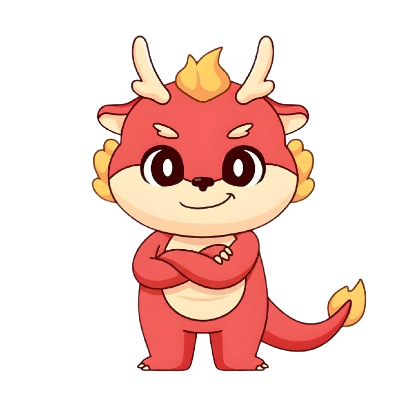 Coco the dragon mascot